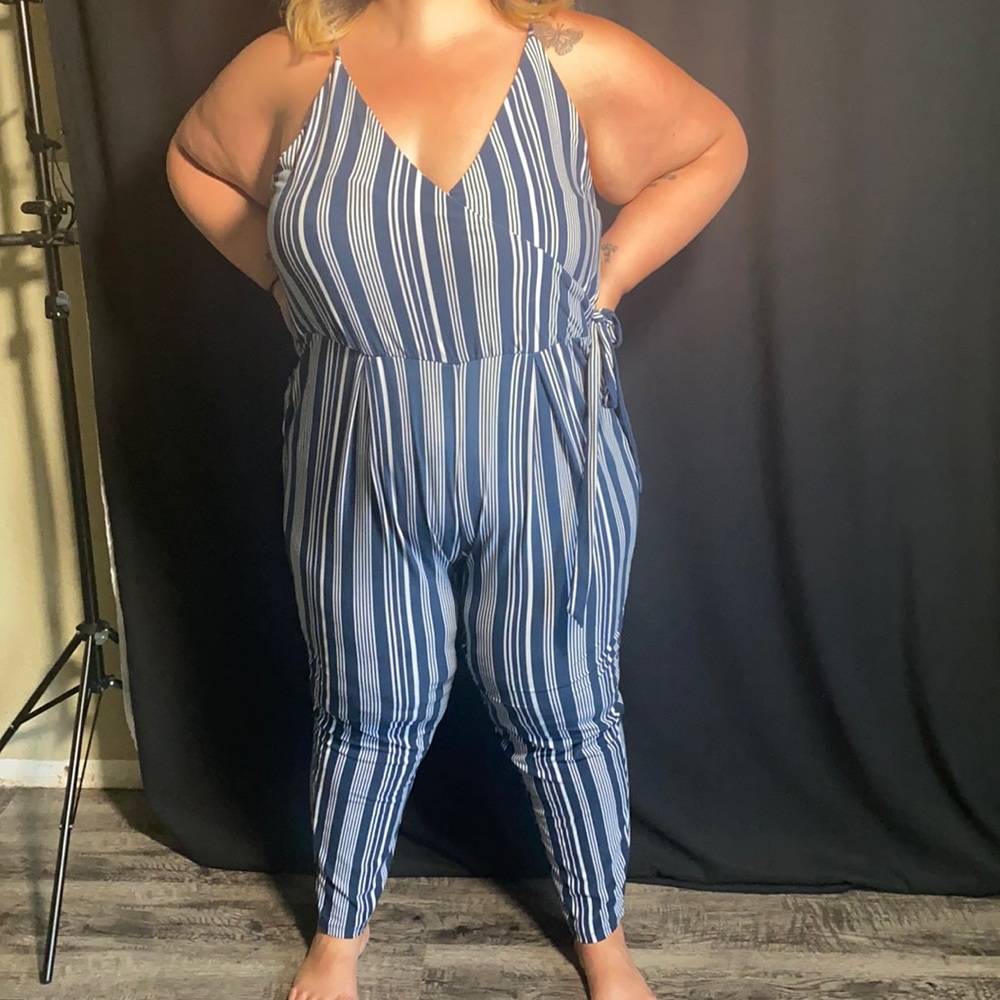 Derek Heart Plus-Size Jumpsuit
